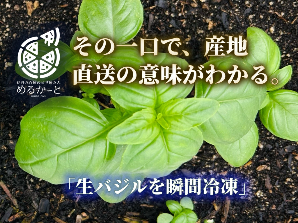 そのひと口で、産地直送の「意味」がわかる。「瞬間冷凍」で閉じ込めた、八百屋のピザ。