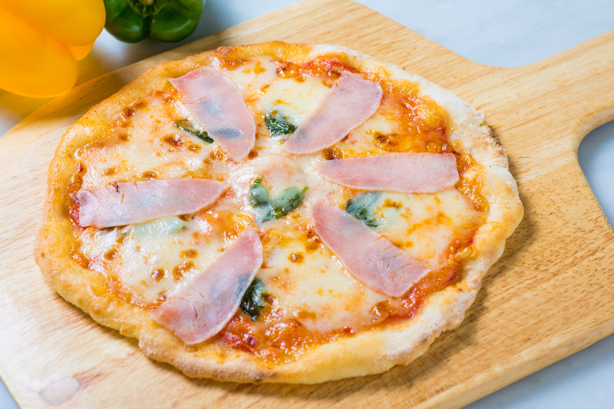 生ハムとモッツアレラバジル（グルテンフリー）